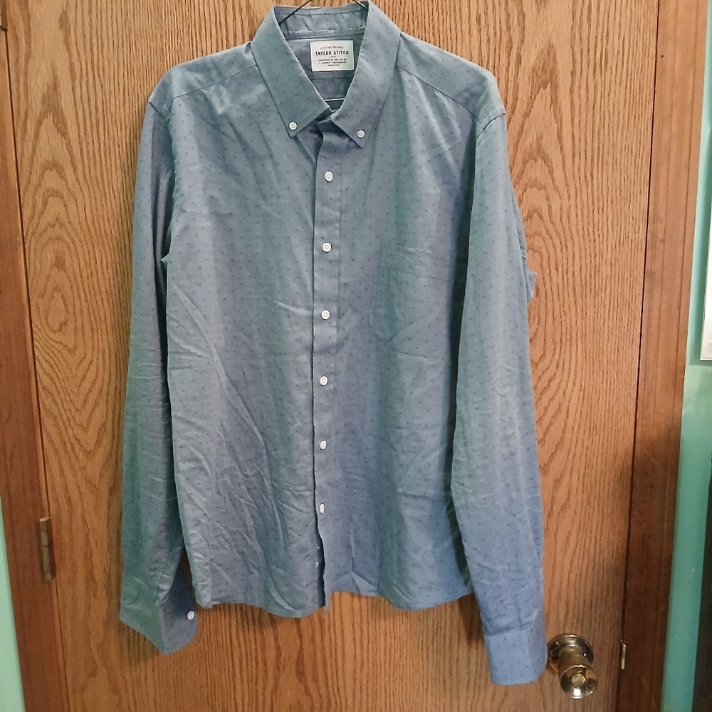 Taylor Stitch Custom Tailored Button-Down Shirt M… - image 1